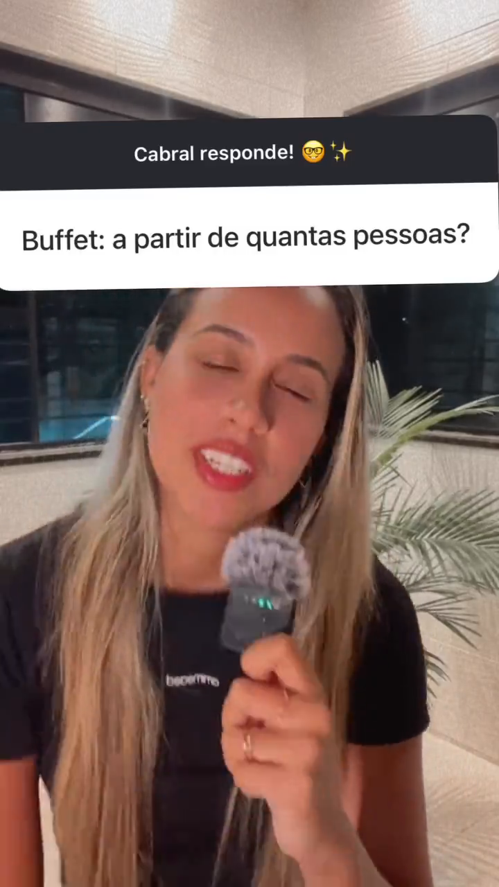 Buffet: a partir de quantas pessoas?