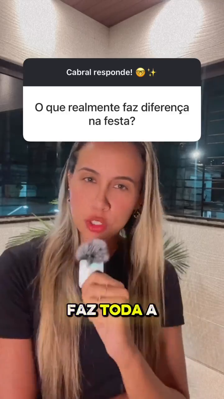 O que realmente faz diferença na festa?